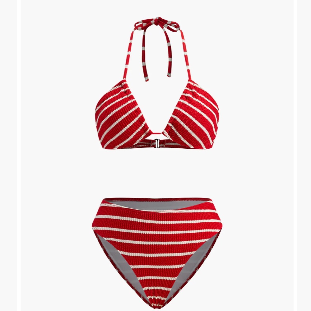 Commense Striped Bikini